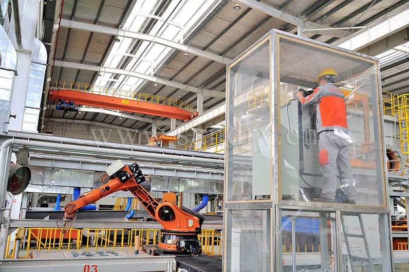 全自动V法造型线